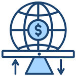 Economic impact icon