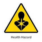 Health and safety hazard icon